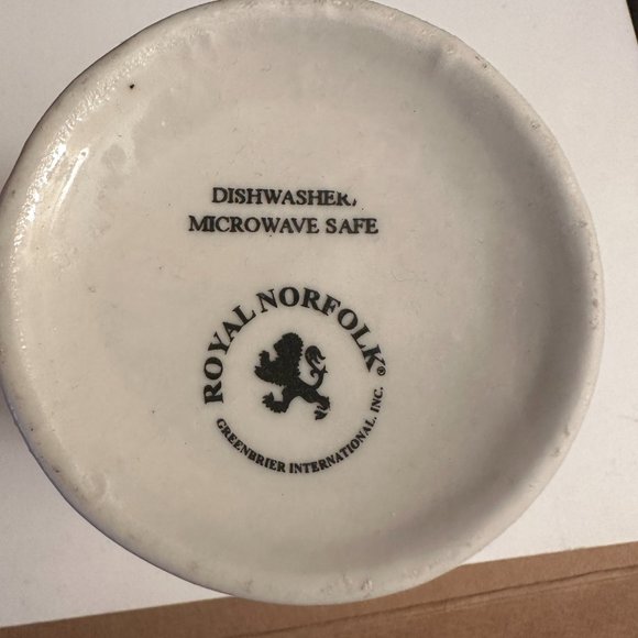 ROYAL NORFOLK 12 OZ CHRISTMAS TREE MUG - Picture 5 of 5